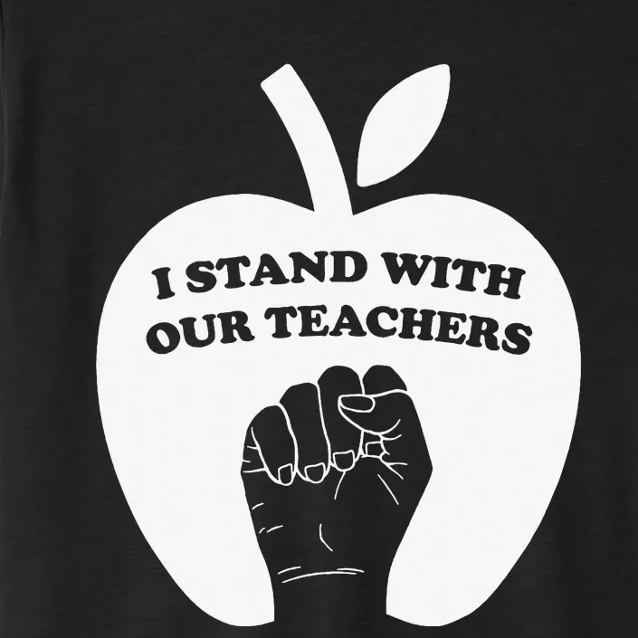 I Stand With Our Teachers & Stand Against Book Banning! ChromaSoft Performance T-Shirt