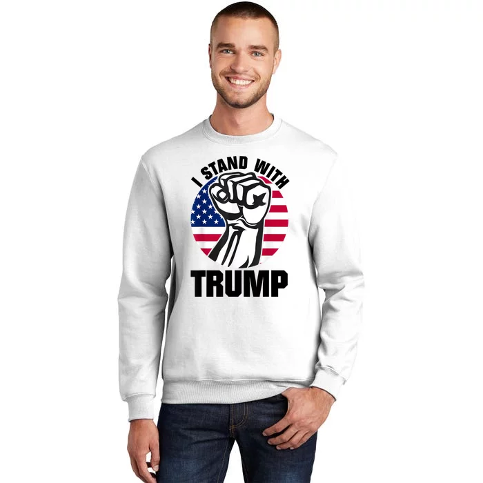 I Stand With President Trump MaraLago Trump Support Sweatshirt