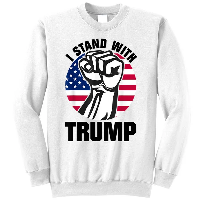 I Stand With President Trump MaraLago Trump Support Sweatshirt