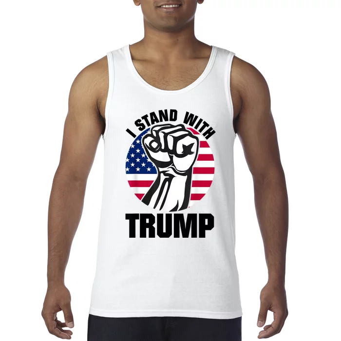 I Stand With President Trump MaraLago Trump Support Tank Top