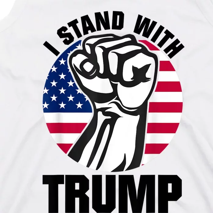 I Stand With President Trump MaraLago Trump Support Tank Top