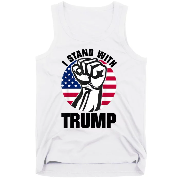 I Stand With President Trump MaraLago Trump Support Tank Top