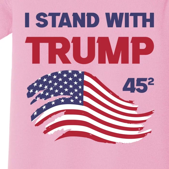 I Stand With President Donald J. Trump Baby Bodysuit