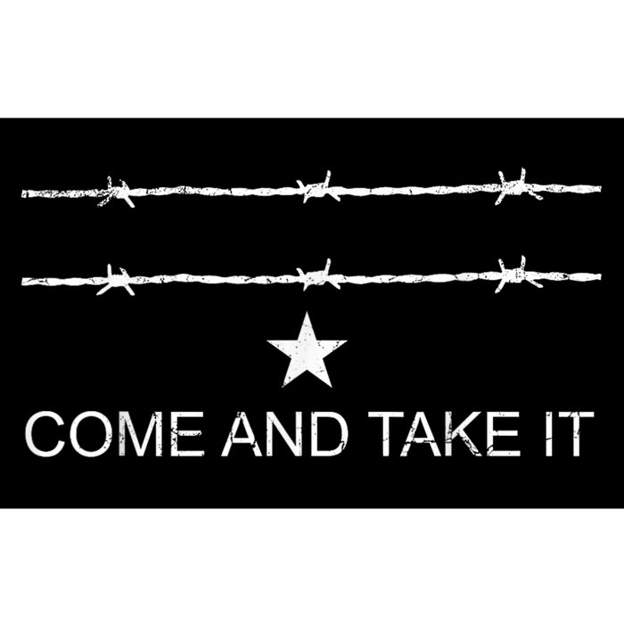 I Stand With Texas Razor Wire Come And Take It Bumper Sticker