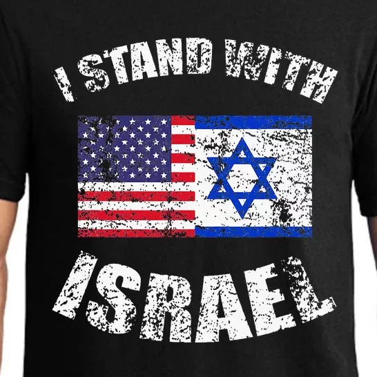 I Stand With Israel My Support Israel Flag Pride Pajama Set