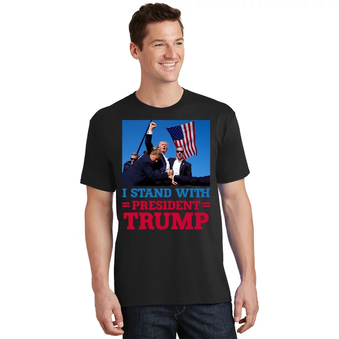 I Stand With President Trump After The Shooting At His Rally T-Shirt