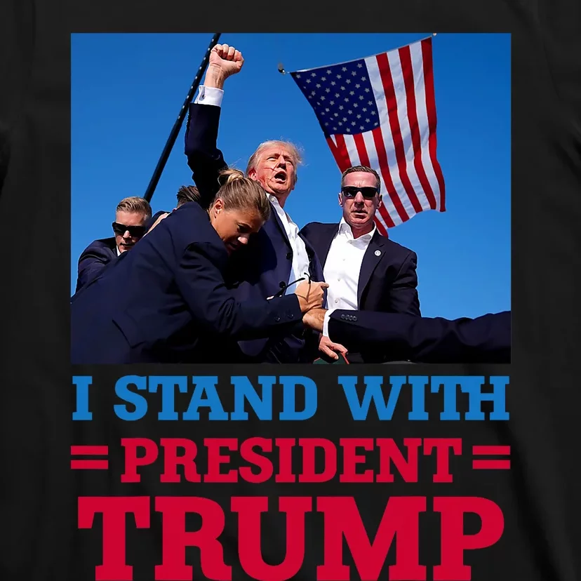 I Stand With President Trump After The Shooting At His Rally T-Shirt