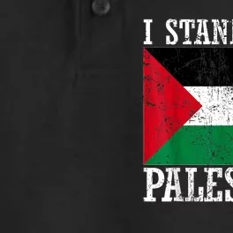 I Stand With Palestine Palestinian Flag Palestine Pride Dry Zone Grid Performance Polo