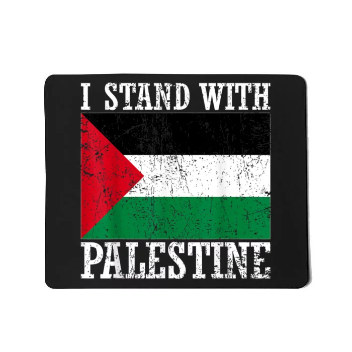 I Stand With Palestine Palestinian Flag Palestine Pride Mousepad