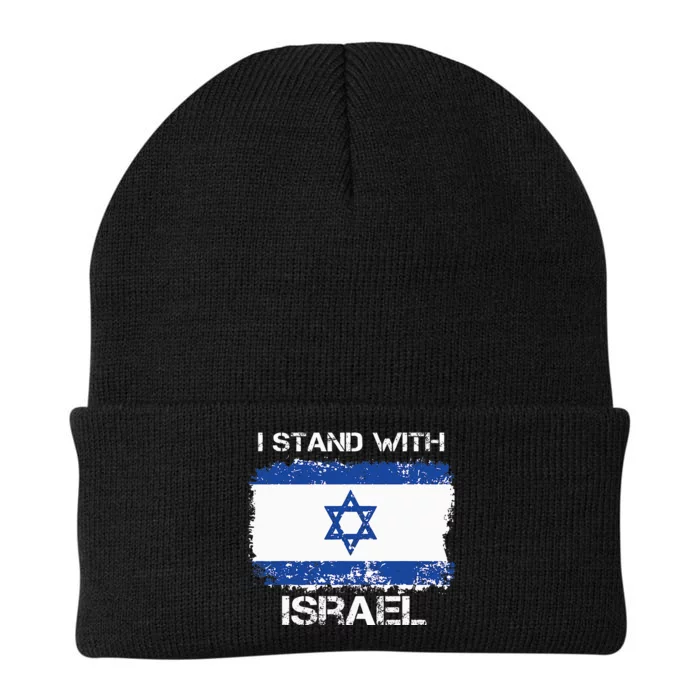 I Stand With Israel Support Israel Love Israeli Knit Cap Winter Beanie