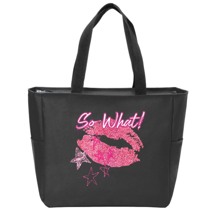 I So What Colors Zip Tote Bag