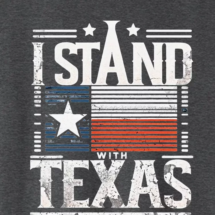 I Stand With Texas Scotus Women's Crop Top Tee