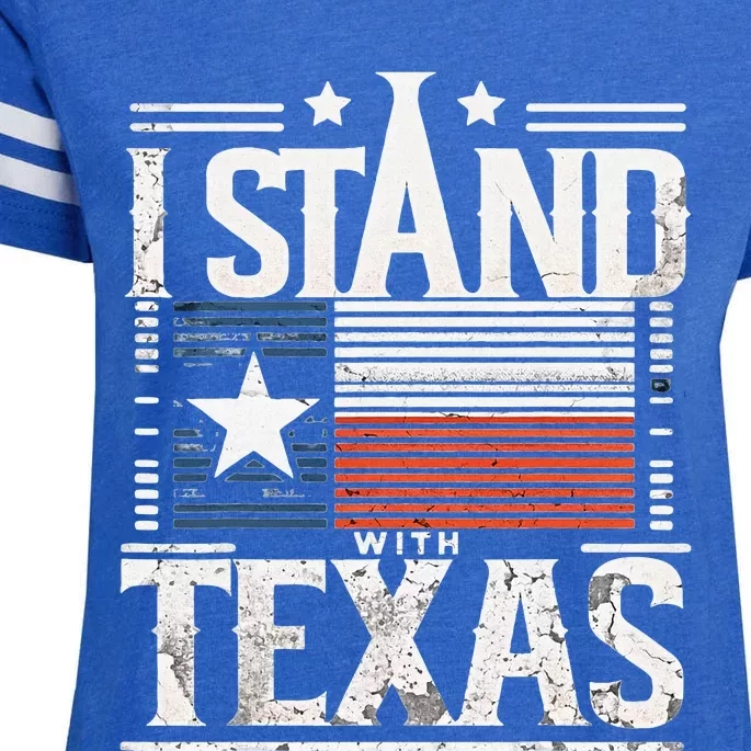 I Stand With Texas Scotus Enza Ladies Jersey Football T-Shirt