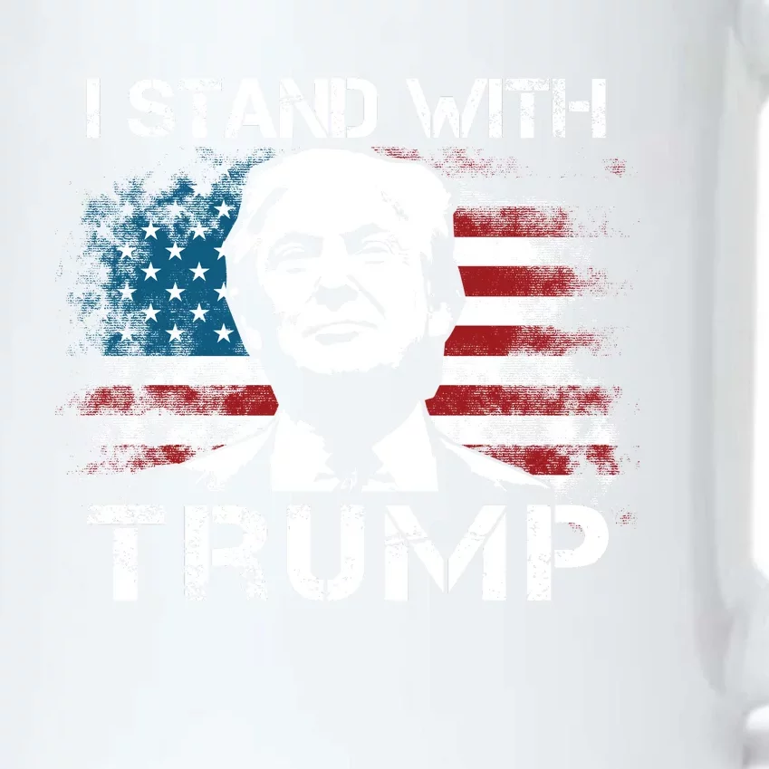 I Stand With Trump Pro Trump Supporter Free Trump Black Color Changing Mug