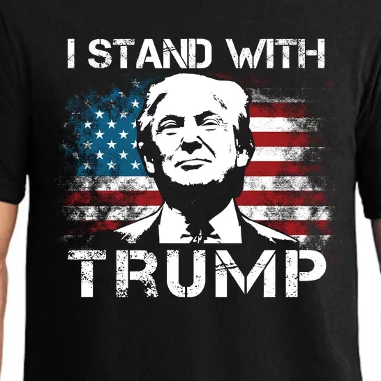 I Stand With Trump Pro Trump Supporter Free Trump Pajama Set