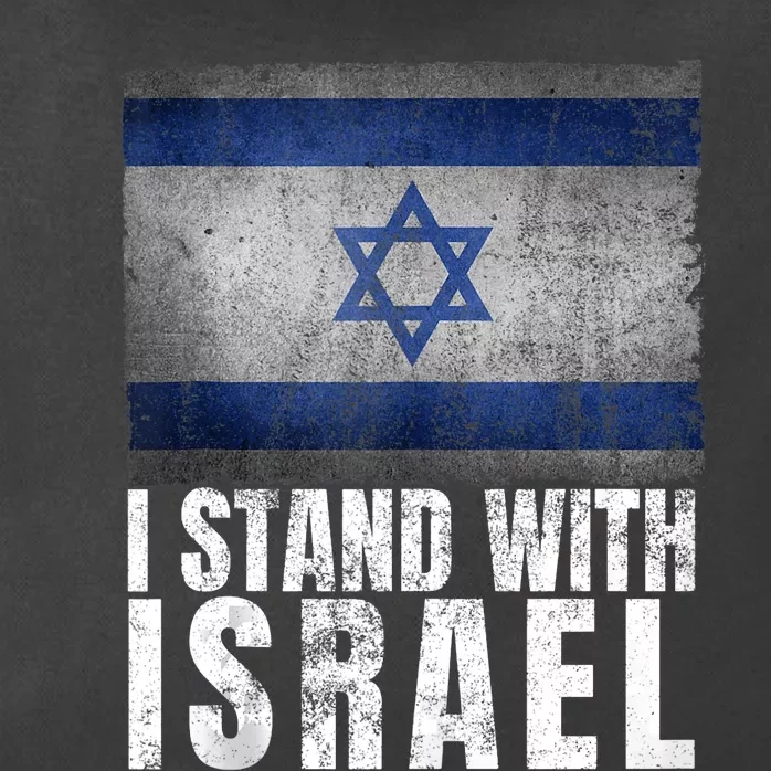 I Stand With Israel Jewish Gifts Pray For Israel Zip Tote Bag