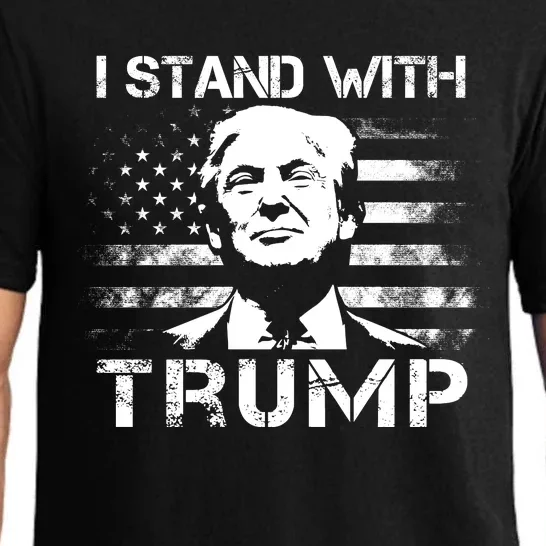 I Stand With Trump Pro Trump Supporter Free Trump Pajama Set