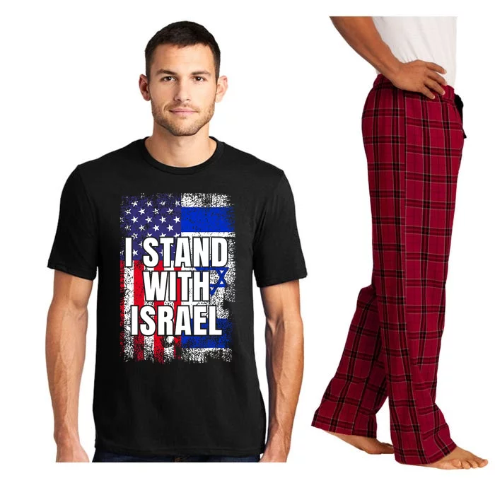 I Stand With Israel Usa Israeli Flag Pajama Set