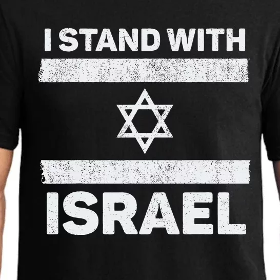 I Stand With Israel My Support Israel Flag Pride Pajama Set