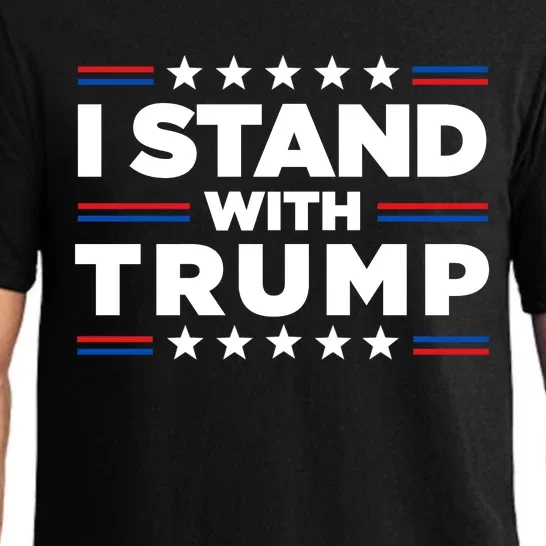 I Stand With Trump Pro Trump Supporter Free Trump Pajama Set