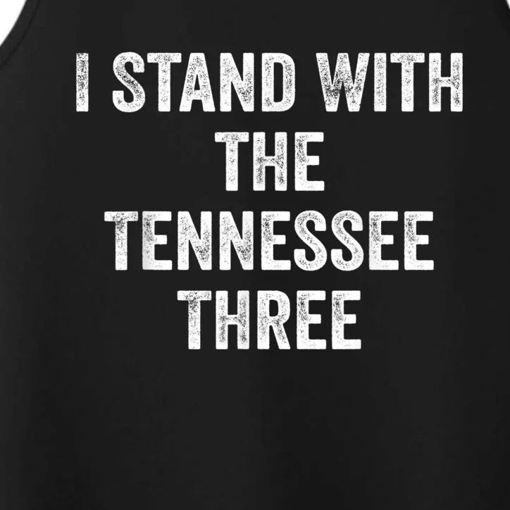 I Stand With The Tennessee Three Novelty & More Clothing Performance Tank