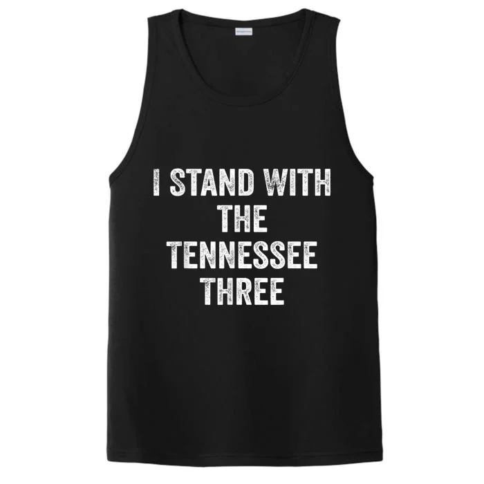 I Stand With The Tennessee Three Novelty & More Clothing Performance Tank