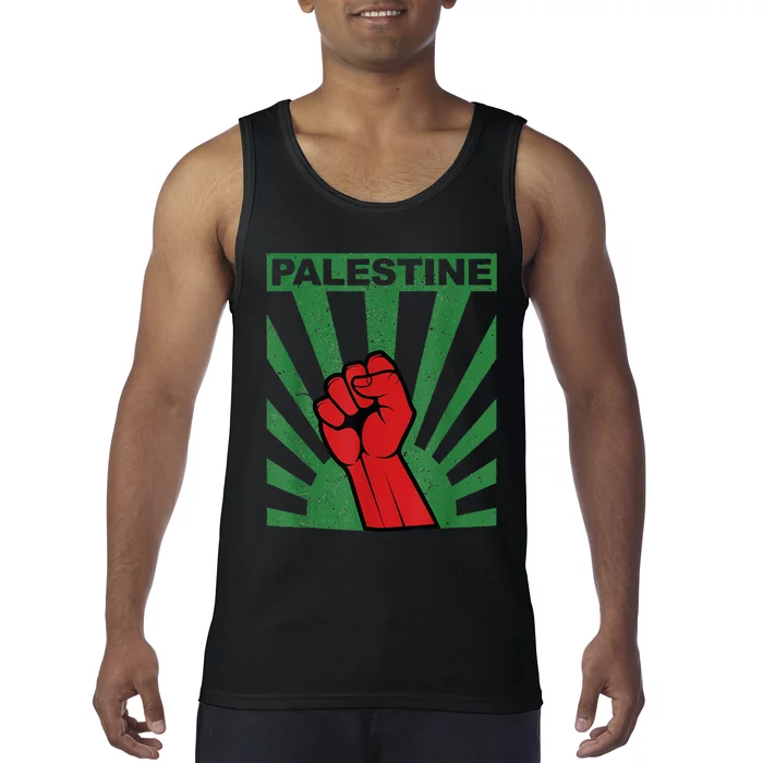 I Stand With Palestine For Their Freedom Free Palestine Tank Top