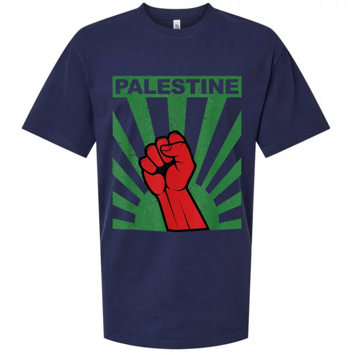 I Stand With Palestine For Their Freedom Free Palestine Sueded Cloud Jersey T-Shirt