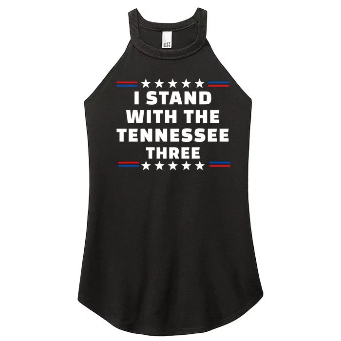 I Stand With The Tennessee Three Novelty & More Clothing Women’s Perfect Tri Rocker Tank