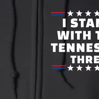 I Stand With The Tennessee Three Novelty & More Clothing Full Zip Hoodie