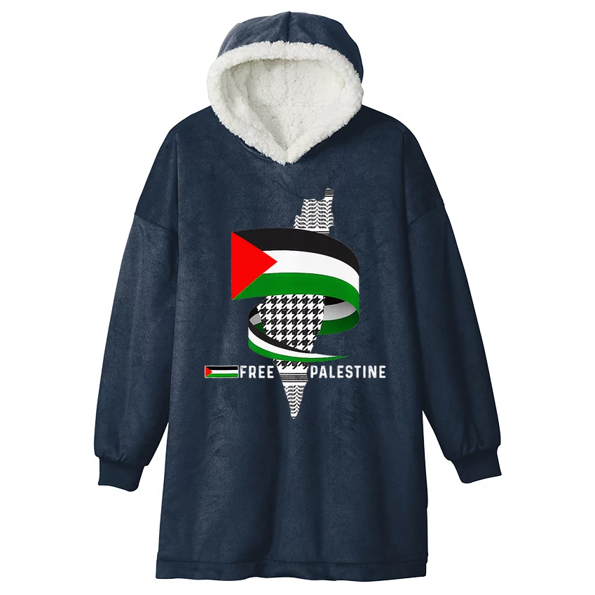 I Stand With Palestine For Their Freedom Free Palestine Hooded Wearable ...