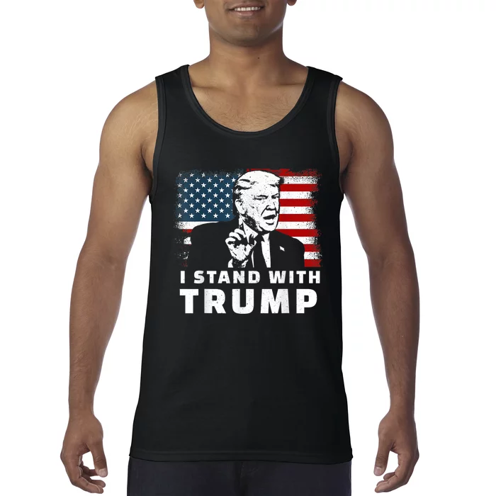 I Stand With Trump Tank Top