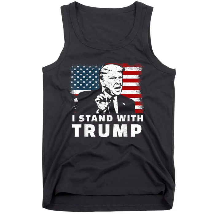 I Stand With Trump Tank Top