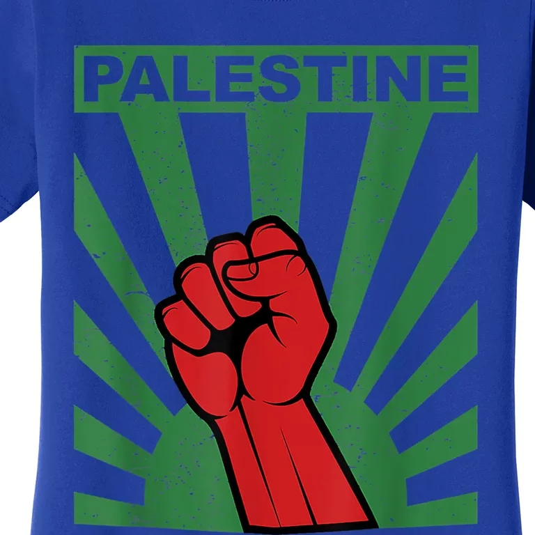 I Stand With Palestine For Their Freedom Free Palestine Women's T-Shirt