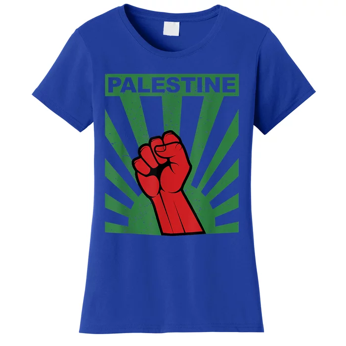 I Stand With Palestine For Their Freedom Free Palestine Women's T-Shirt