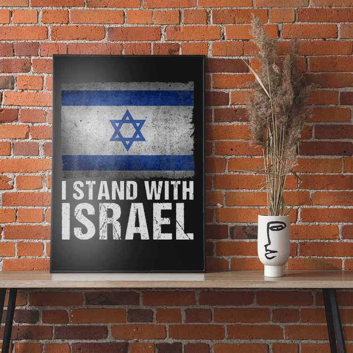 I Stand With Israel Poster