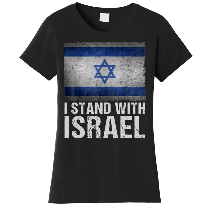 I Stand With Israel Women's T-Shirt