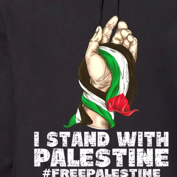 I Stand With Palestine For Their Freedom Free Palestine Premium Hoodie