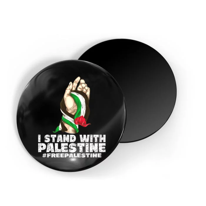 I Stand With Palestine For Their Freedom Free Palestine Magnet