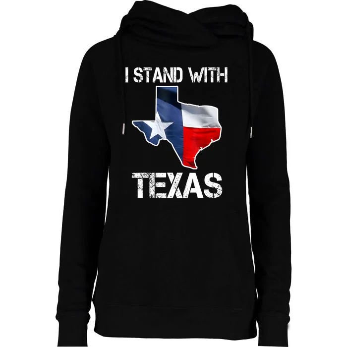 I Stand With Texas Scotus Womens Funnel Neck Pullover Hood