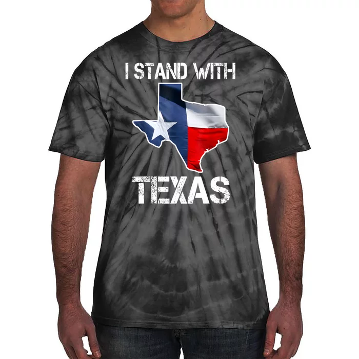 I Stand With Texas Scotus Tie-Dye T-Shirt