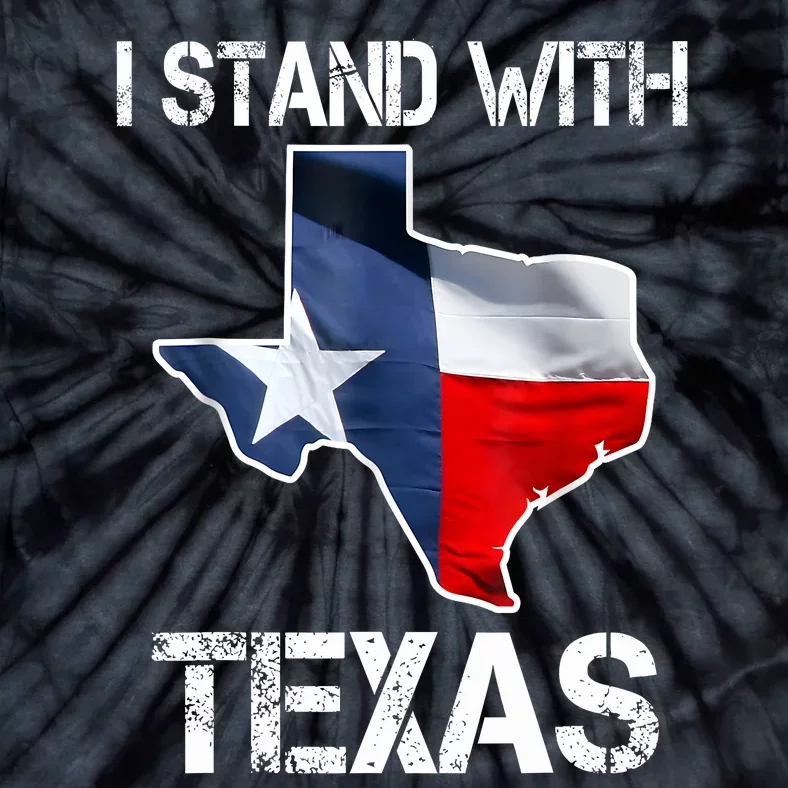 I Stand With Texas Scotus Tie-Dye T-Shirt