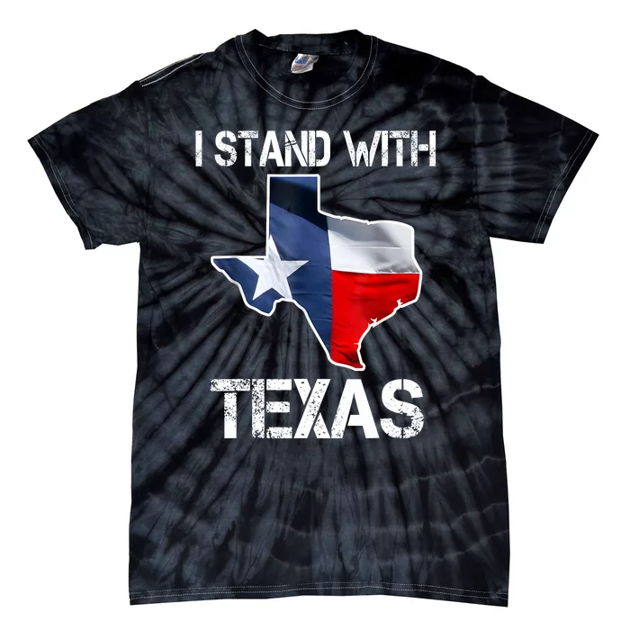 I Stand With Texas Scotus Tie-Dye T-Shirt