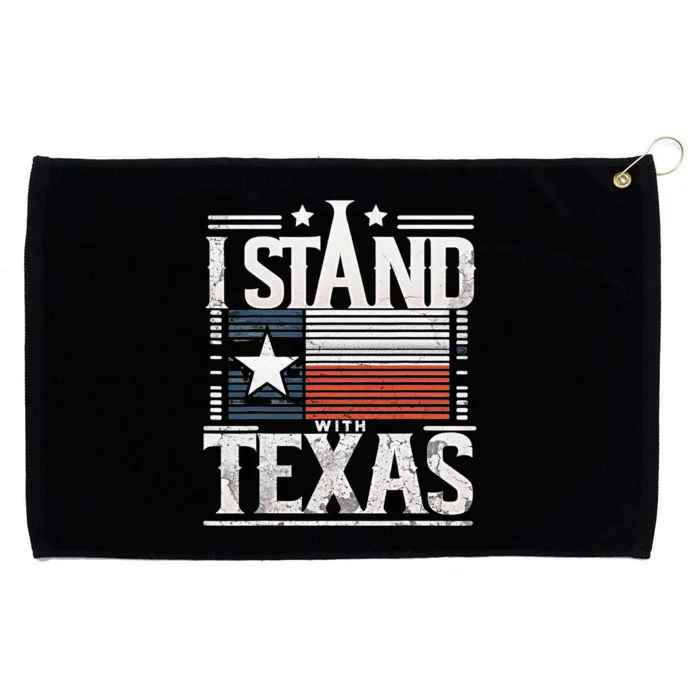 I Stand With Texas Scotus Grommeted Golf Towel