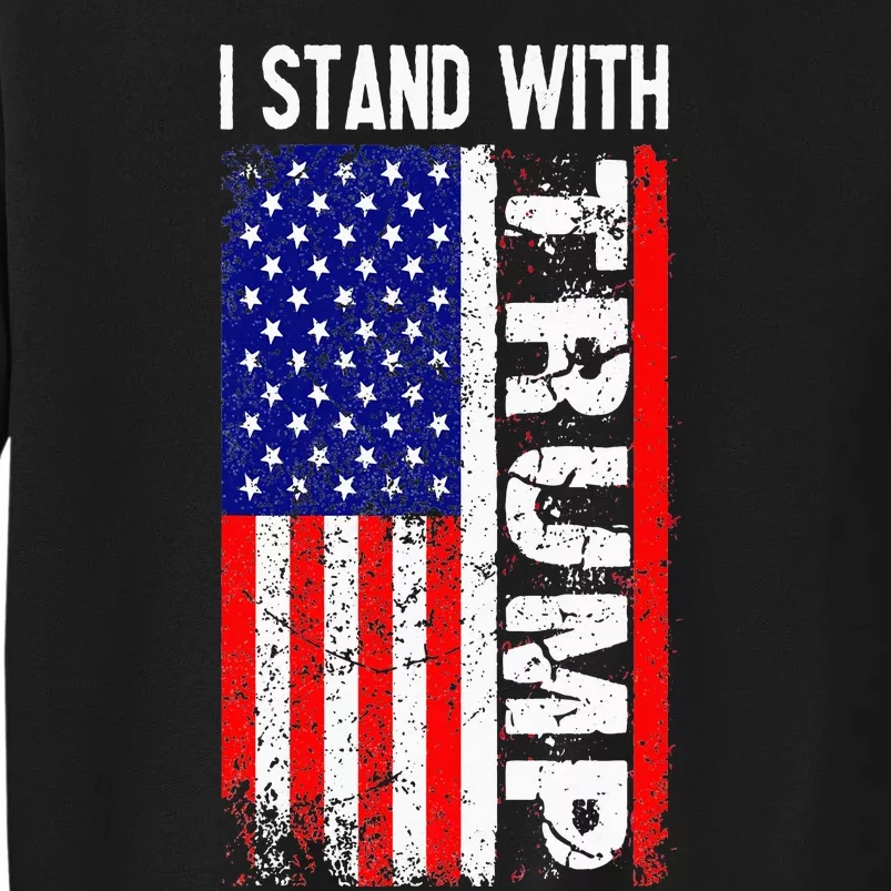 i stand with president trump pro trump supporter anti biden Sweatshirt