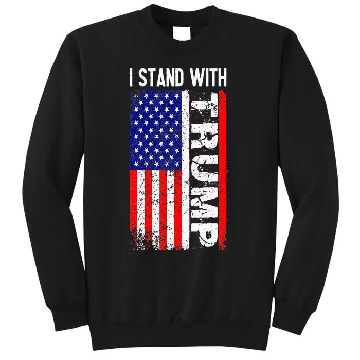 i stand with president trump pro trump supporter anti biden Sweatshirt