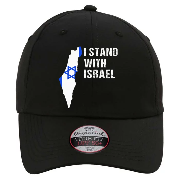 I Stand With Israel Jewish Gifts Heritage Israeli Flag The Original Performance Cap