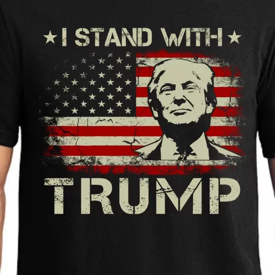 I Stand With Trump Pro Trump Supporter Free Trump Pajama Set