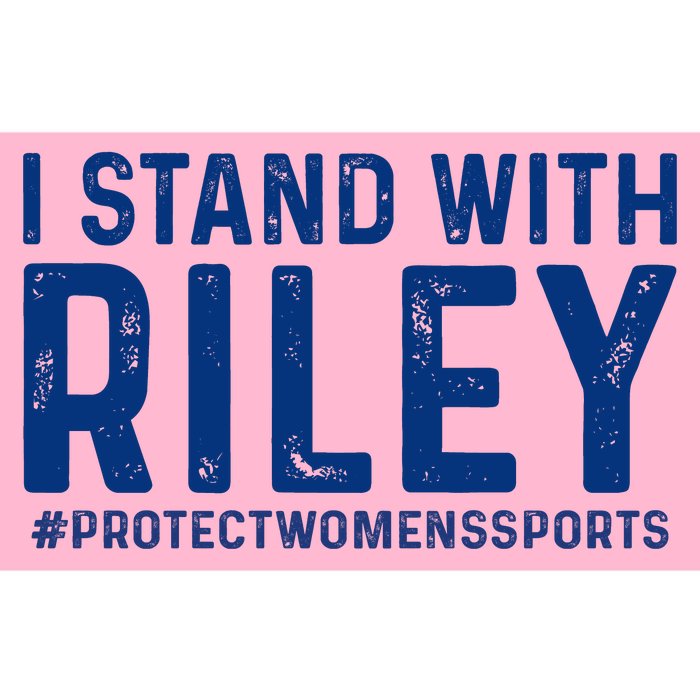 I Stand With Riley Gaines #ProtectWomensSports Bumper Sticker