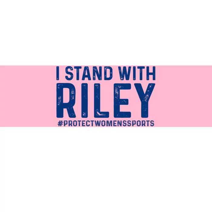 I Stand With Riley Gaines #ProtectWomensSports Bumper Sticker